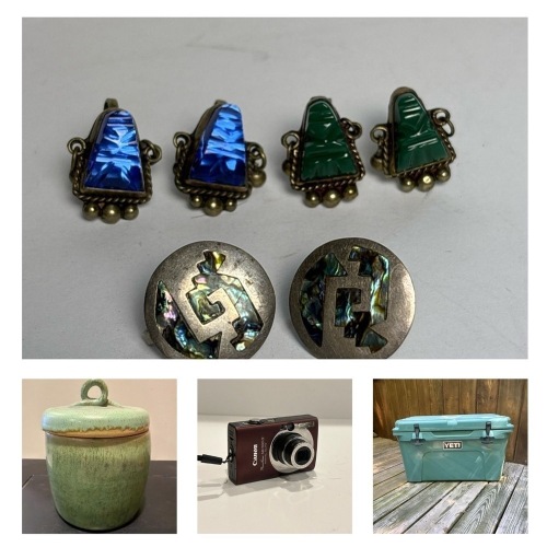 Downsize in Milford NH: Sterling Silver, Vintage and Antique Books, Tools and Home Decor