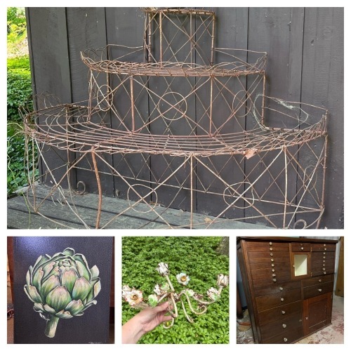 Interior Designer and Artist Home in Londonderry, NH: Garden, Art, Charming Vintage Decor, Art Supplies and More