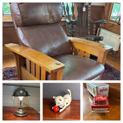 Vintage on the River in Dover, NH: More than 500 Lots with Art, Collector Glass, Stoneware, Toys, Antiques and More