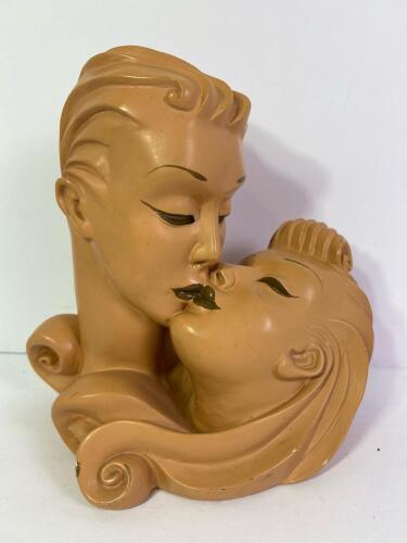 Art Deco "Lovers Couple" Sculpture