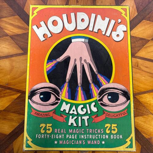 Vintage 1967 Houdini's Magic Kit by Platt & Munk