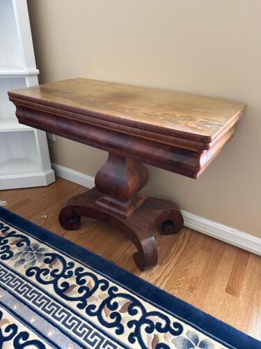 Empire-Style Fold-Top Console Table