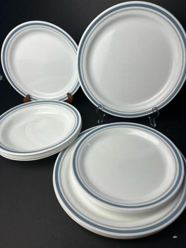 Corelle by Corning Blue Band Plates & Bowls (SA)