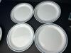 Corelle by Corning Blue Band Plates & Bowls (SA) - 4