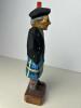 Hand-Carved Wooden Figurine Of A Scottish Man in Kilt, Signed (SA) - 2