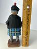 Hand-Carved Wooden Figurine Of A Scottish Man in Kilt, Signed (SA) - 5
