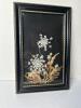 Framed 8&rdquo;x11.5" New England Woodland Botanical Art W/ Real Pressed Flowers (SA)