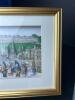 9" x 11" Framed 3D Cat Themed Decoupage "Bath" by Diane Elson, John Ellam Studios, Great Britain (SA) - 4