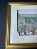 9" x 11" Framed 3D Cat Themed Decoupage "Bath" by Diane Elson, John Ellam Studios, Great Britain (SA) - 5