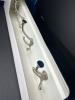 New Liberty 27" White Rail with 5 Satin Nickel Tri-Hooks (SA) - 2