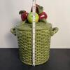 Valerie by Cumberland Design Apple Ceramic Decor Set Basket & Apple Motif (CG) - 9