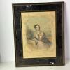 Antique Framed Portrait of The Countess of Malmsbury by John Hayter, 14&rdquo;x17&rdquo; (CT)