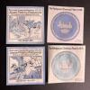 Wedgwood Jasperware Commemorative Plates: Christmas 1974 & 1975, American Independence 1976 (KM) - 4