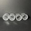 Four Ralph Lauren Aston Crystal Double Old-Fashioned Tumblers (KM) - 3