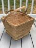 Square Woven Basket Tote - 2