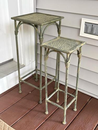 Metal Plant Stand Set