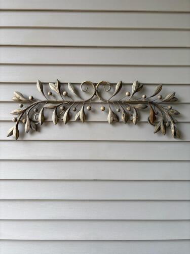Metal Leaf Botanical Wall Art Decor