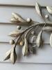 Metal Leaf Botanical Wall Art Decor - 2