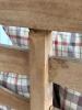 Outdoor Teak Lattice Back Bench - 3