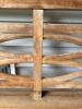 Outdoor Teak Lattice Back Bench - 7