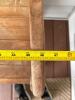 Outdoor Teak Lattice Back Bench - 8