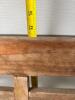 Outdoor Teak Lattice Back Bench - 10
