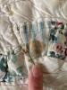 Hand-Stitched Double Wedding Ring Quilt - 7