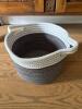 Set of 3 Braided Cotton Rope Storage Baskets - 6