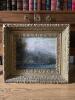 17.5"x15.5" Oil Landscape Painting in Ornate Gilt Frame