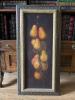 32"x16" Antique Oil Painting :Still Life Pears