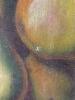 32"x16" Antique Oil Painting :Still Life Pears - 5