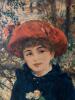 42" x 30" Framed Reproduction Print: Renoir "Two Sisters - 3