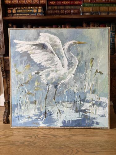 27.5"x27.5"Acrylic Painting on Canvas