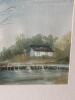 23"x19" Framed Watercolor, "Rural Kentucky Scene" - 2