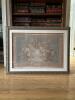 43" x 32" Floral Tapestry in Ornate Wood Frame