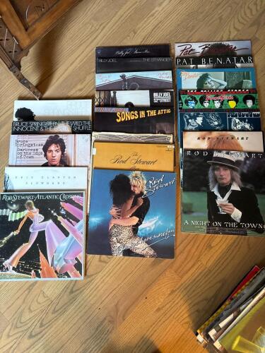 Classic Rock Vinyl LP Lot