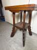 Victorian Side Table with Carved Legs - 9