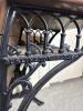 Antique Burlington S.F. Co. Cast Iron & Wood School Desk - 4