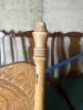 Pressed Back Oak Side Chair, Needs Repair - 4