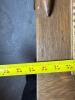 Pressed Back Oak Side Chair, Needs Repair - 9