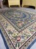 Handwoven Needlepoint Aubusson-Style Area Rug