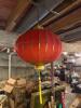 Large 16" Red & Gold Chinese Hanging Lantern