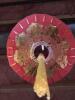 Large 16" Red & Gold Chinese Hanging Lantern - 3