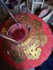 Large 16" Red & Gold Chinese Hanging Lantern - 6
