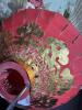 Large 16" Red & Gold Chinese Hanging Lantern - 7