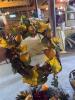 Fall Harvest Faux Fruit Wreaths and Basket - 4