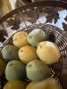 Fall Harvest Faux Fruit Wreaths and Basket - 7