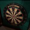 Intersport Bristle Dartboard with Wooden Cabinet - 3