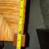 Set of 5 Pottery Barn Rush Seats Stools, 27" height - 5