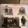 Dickson Village series Large Assortment of Illuminated Christmas Village Buildings, Figurines, Trees & Accessories - 5